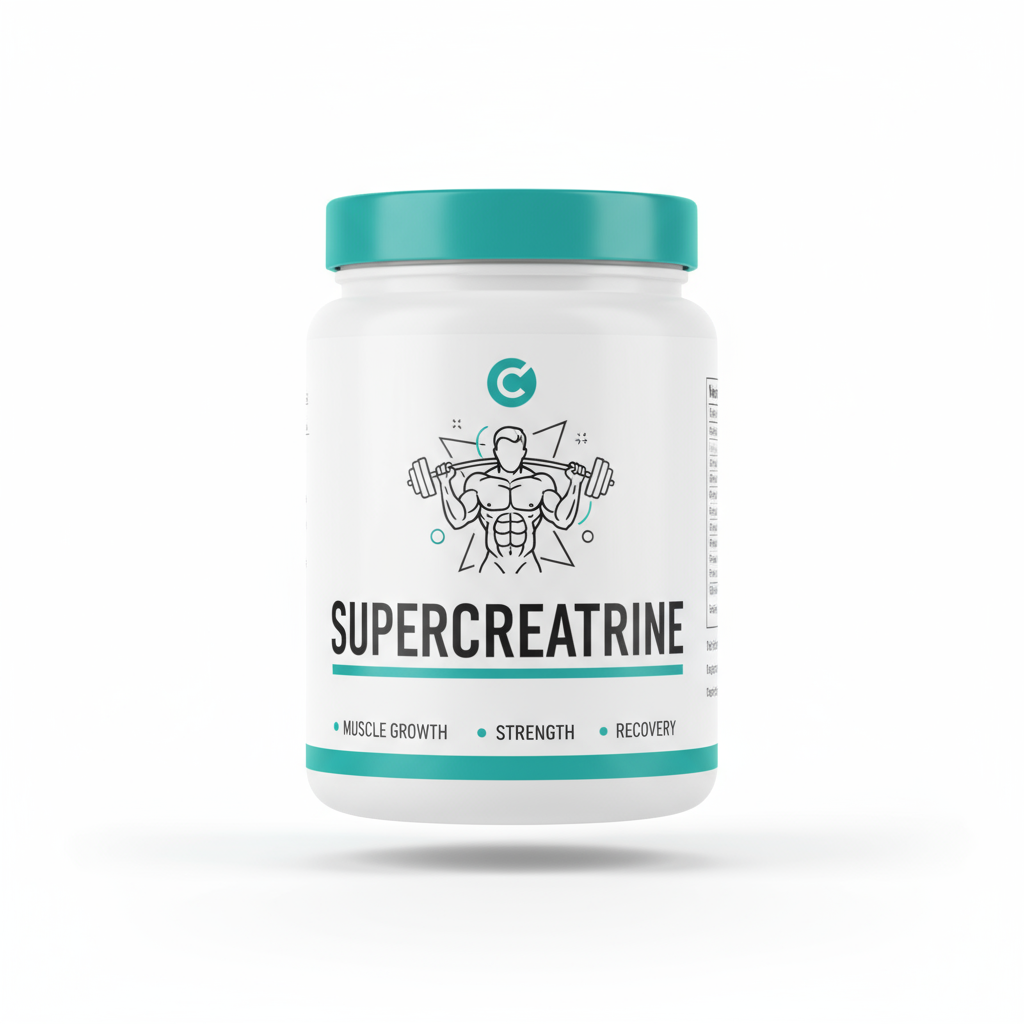 SUPERcreatine 3D Mockup